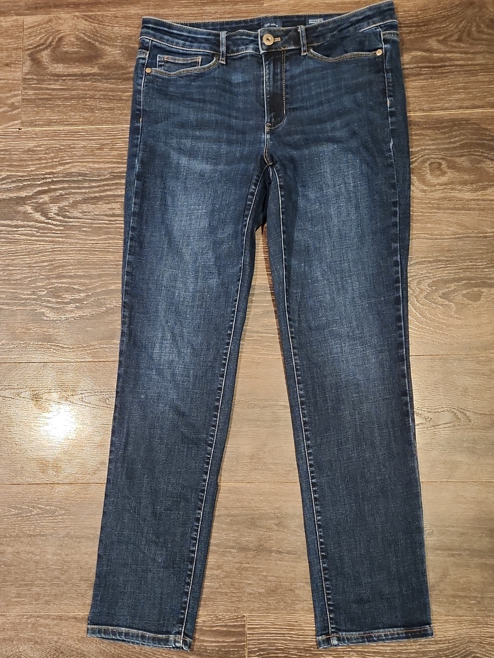 ❤️ J. JILL BOYFRIEND STRAIGHT ANKLE JEANS, 8 (29) - Picture 4 of 9
